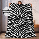 Classic Zebra Stripes Seamless