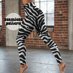 Classic Zebra Stripes Seamless