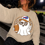 Football Car-heart Ghost **MULTIPLE TEAMS AVAILABLE**