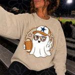 Football Car-heart Ghost **MULTIPLE TEAMS AVAILABLE**