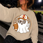 Football Car-heart Ghost **MULTIPLE TEAMS AVAILABLE**