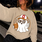 Football Car-heart Ghost **MULTIPLE TEAMS AVAILABLE**