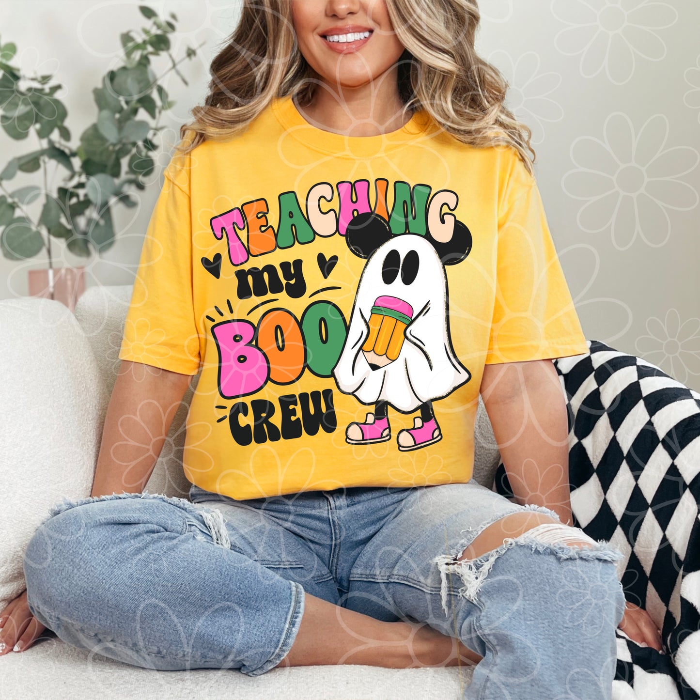 Teaching My Boo Crew Sleeve PNG ⭐️NO CODES⭐️