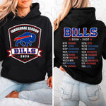 SEMI EXCLUSIVE - NO PRINTERS -| Buffalo Football Inaugural Schedule | FRONT & BACK | 4 PNGs