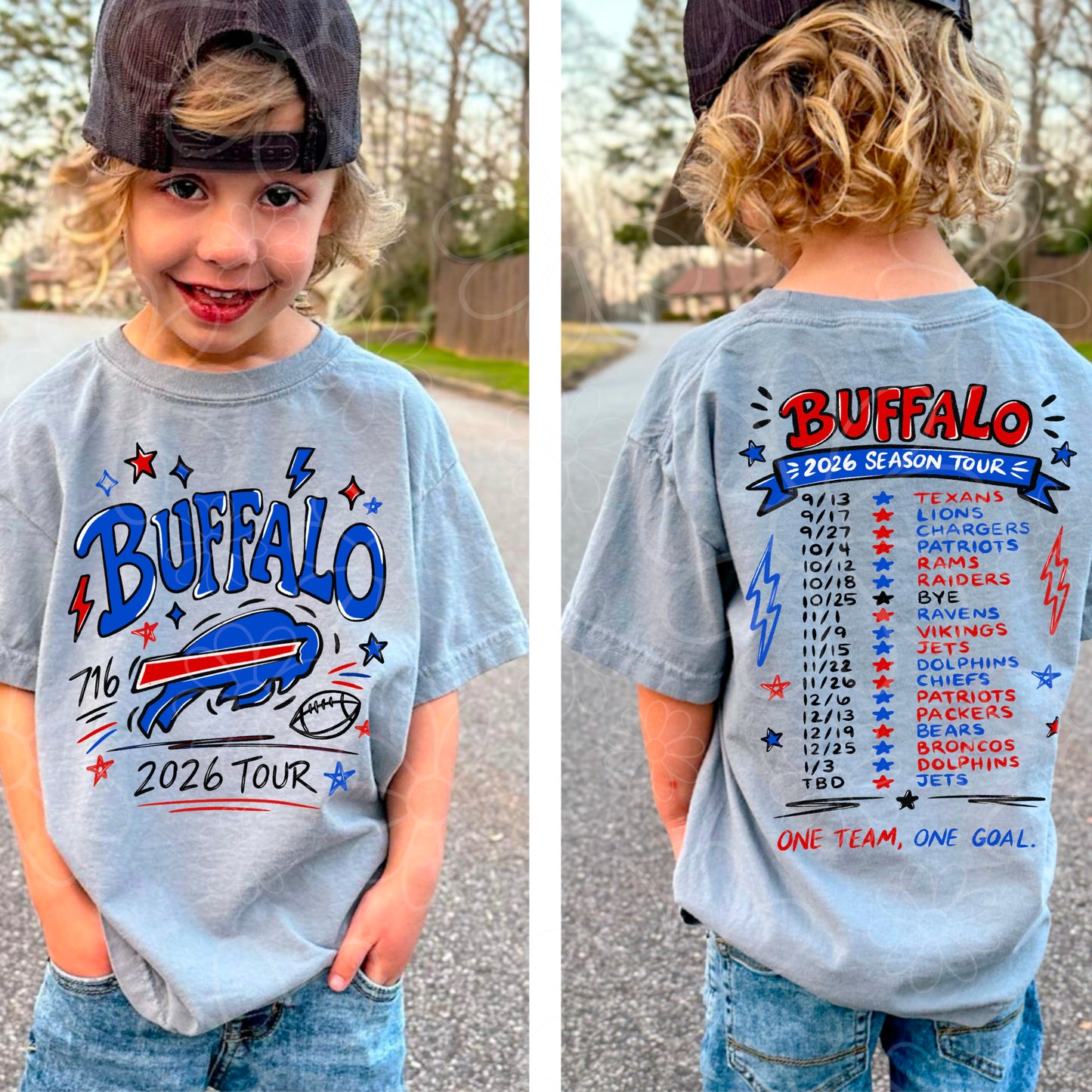 Sketchy Buffalo Football 2026 Tour | FRONT & BACK | | PNG