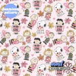 Peanut Cartoon Pinktober Seamless | Repeating Pattern ⭐️NO CODES⭐️