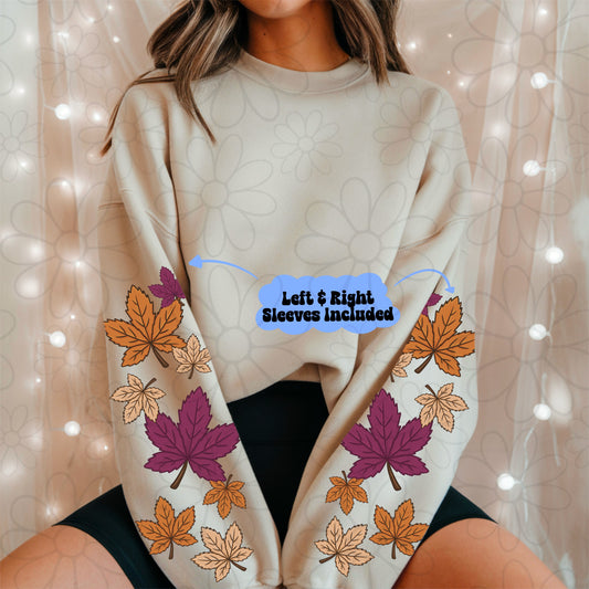 Fall Leaf Sleeves | PNG | Sept 2026