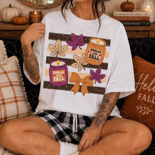Smells Like Fall Leaf Stripes | PNG | Sept 2026