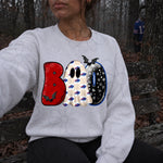 BOO buffalo | Distressed Option Included | PNG |