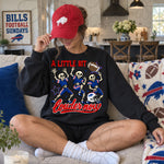 A Little Bit Louder Now Buffalo Skellies | 4 Versions | Distressed Options Included | PNG |