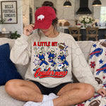 A Little Bit Louder Now Buffalo Skellies | 4 Versions | Distressed Options Included | PNG |