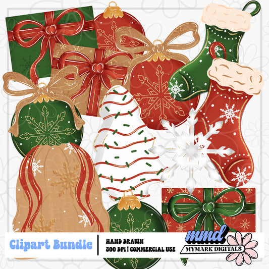 Classic Christmas Clipart