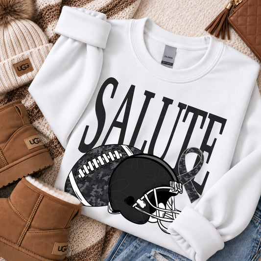 Salute Football PNG | ADD A LOGO Oct 2026