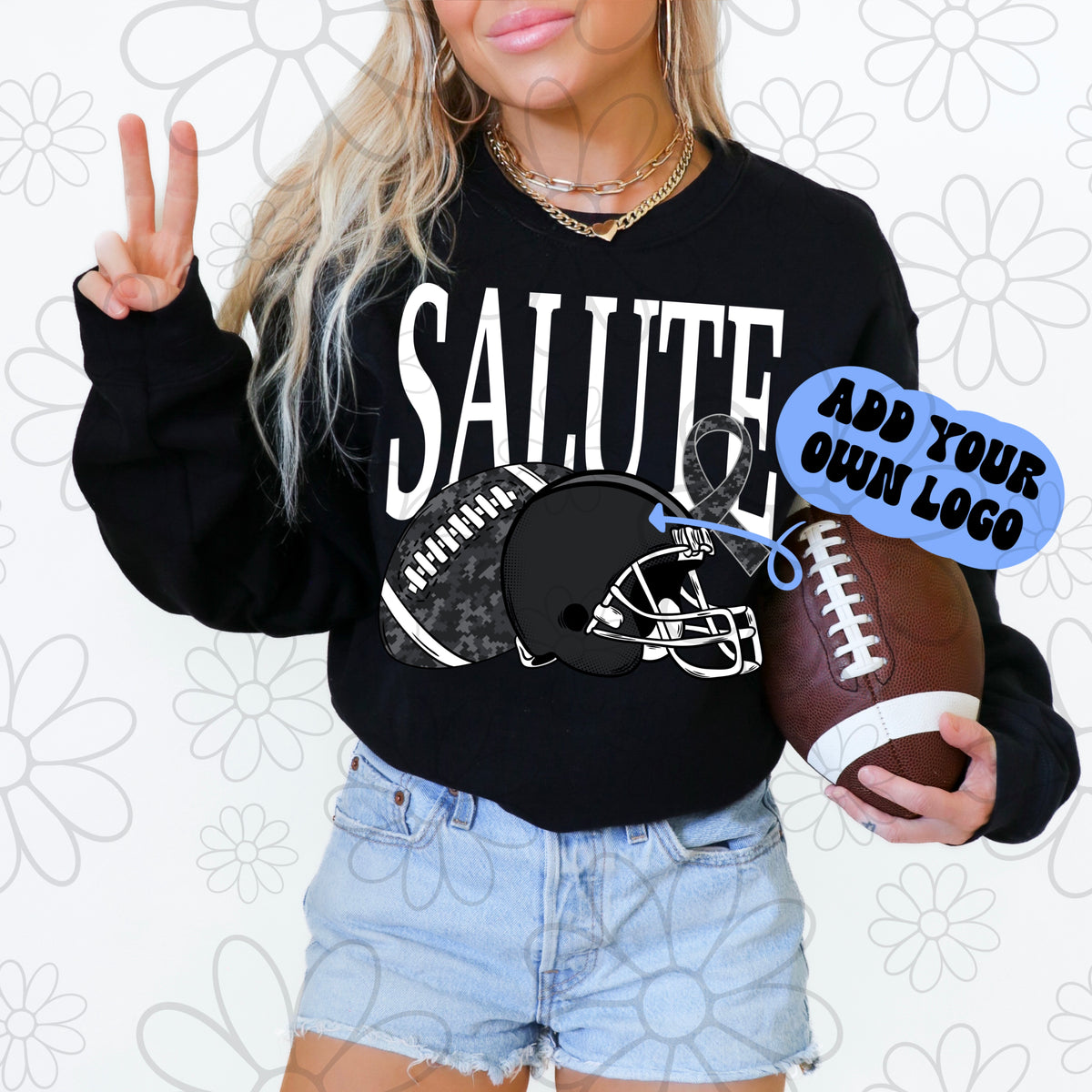Salute Football PNG | ADD A LOGO Oct 2026