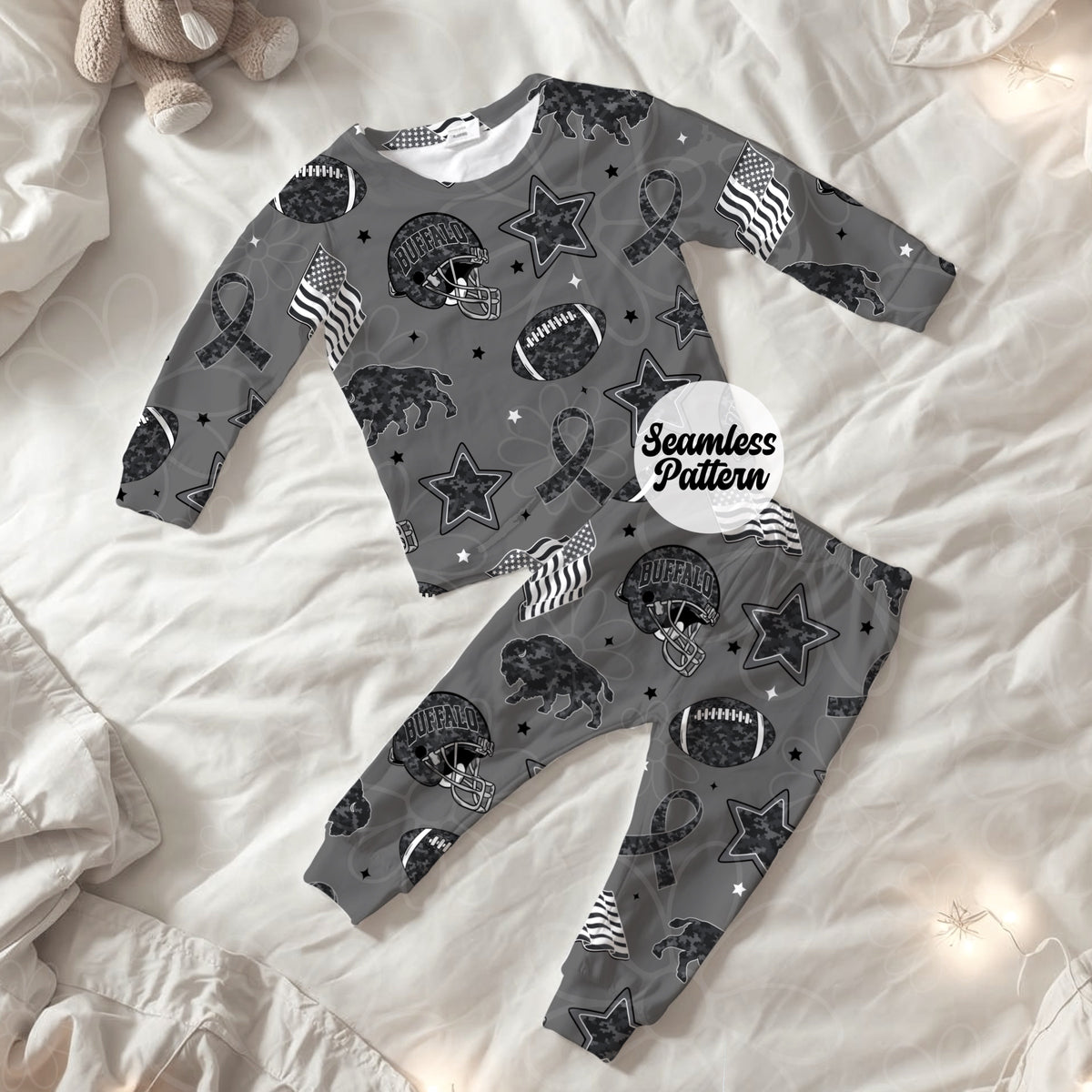 Buffalo STS Seamless | Repeating Pattern