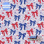 Buffalo Spirit Stripes Bows Seamless | Repeating Pattern