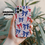 Buffalo Spirit Stripes Bows Seamless | Repeating Pattern