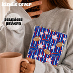 Buffalo Wavy Lines Seamless | Repeating Pattern