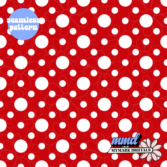 Whomas Polka Dot Coordinate Seamless | Multiple Colors