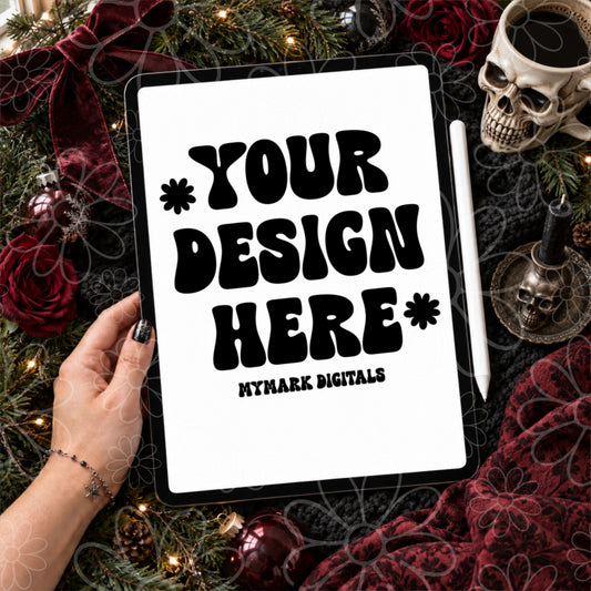 Creepy Christmas iPad Mock Up