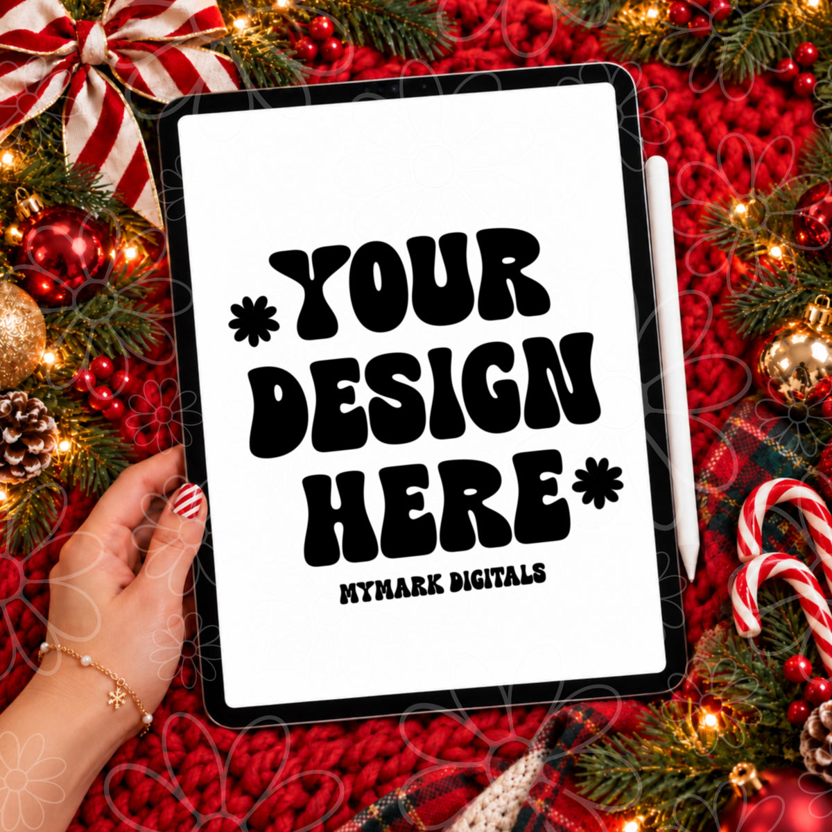 Christmas iPad Mock Up
