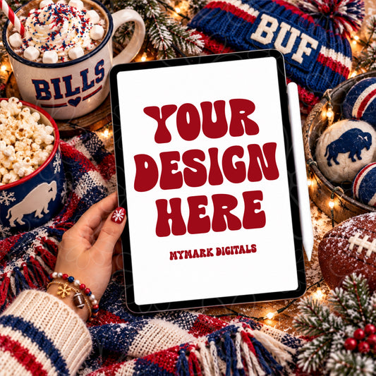 Buffalo Christmas iPad Mock Up