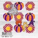 Amuk Pumpkin Sunflowers : PNG