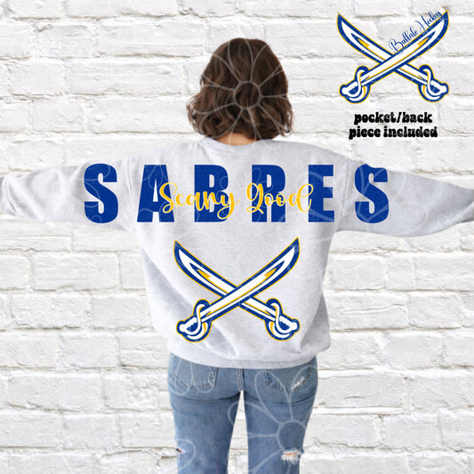 Scary Good Big Pack Buffalo Hockey | PNG | multiple colorways