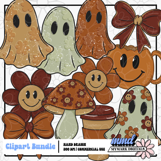 Boo Blooms Clipart | July 2026