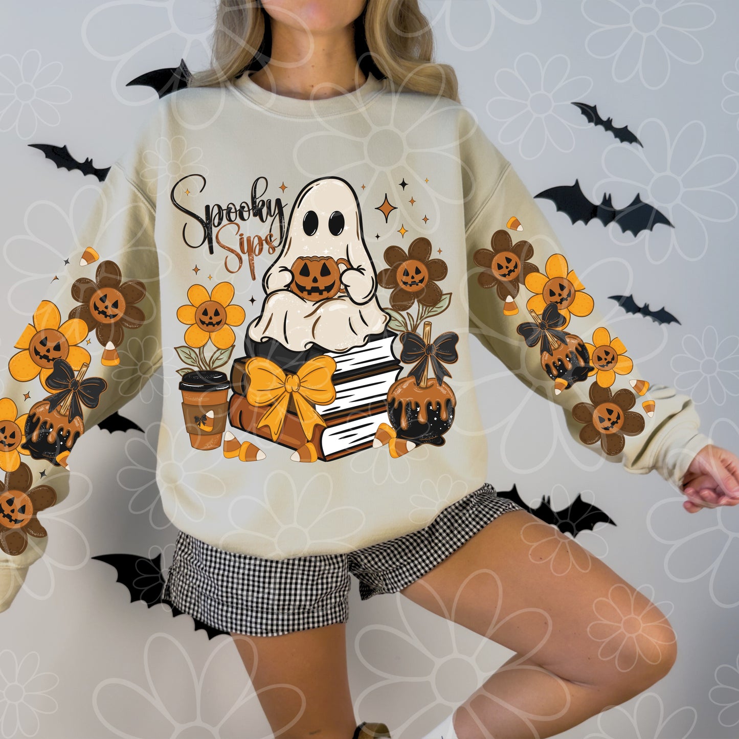 Boo Floral Sleeves | PNG | July2026