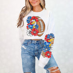 Glitter Half Floral Football Sleeve Combo | Aug / Sept 2025
