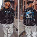 DETROIT (2) Football FULL  - Bundle