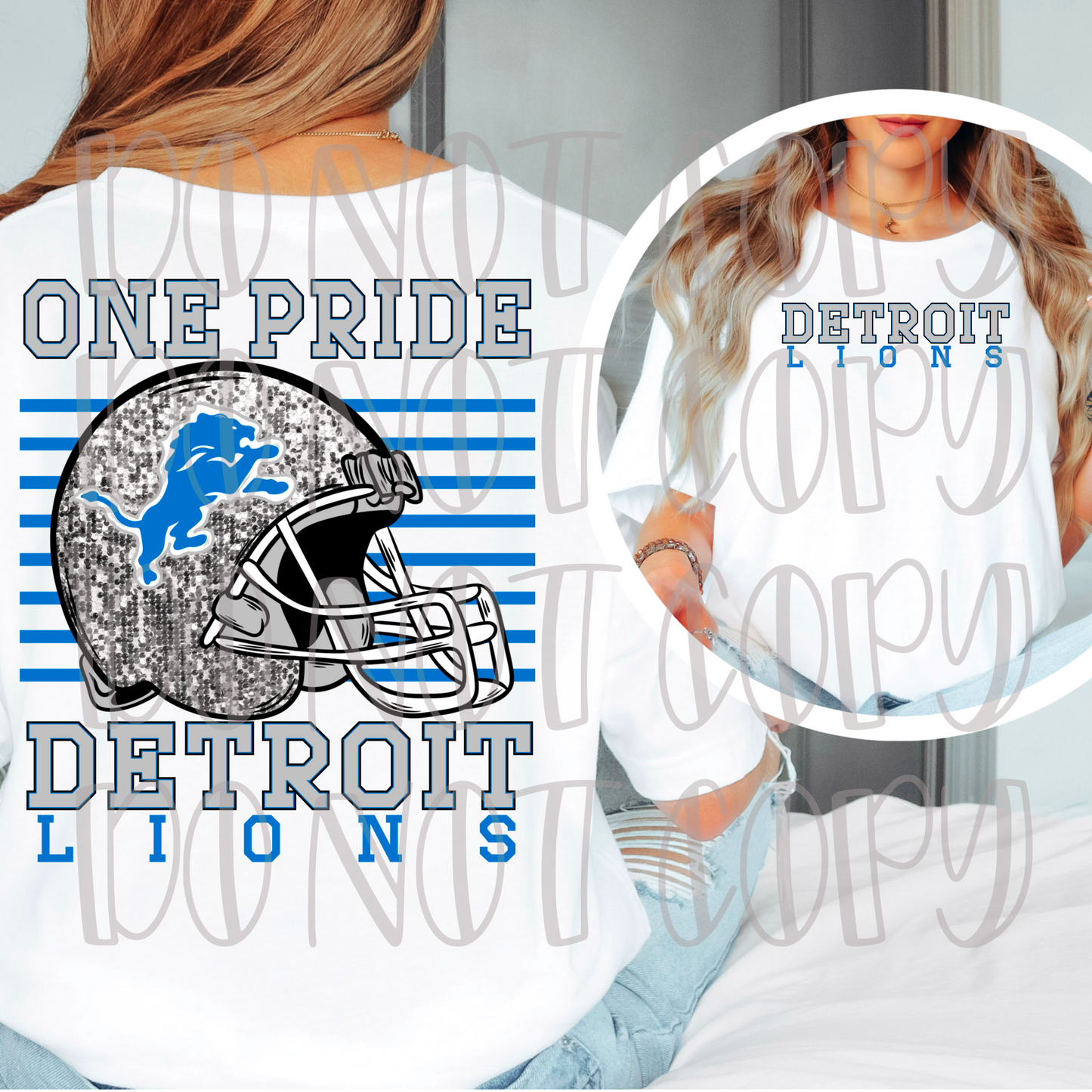 DETROIT (2) Football FULL  - Bundle