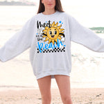 Meet Me At The Beach | Retro Sun Character PNG | Instant Download | Sublimation | DTF