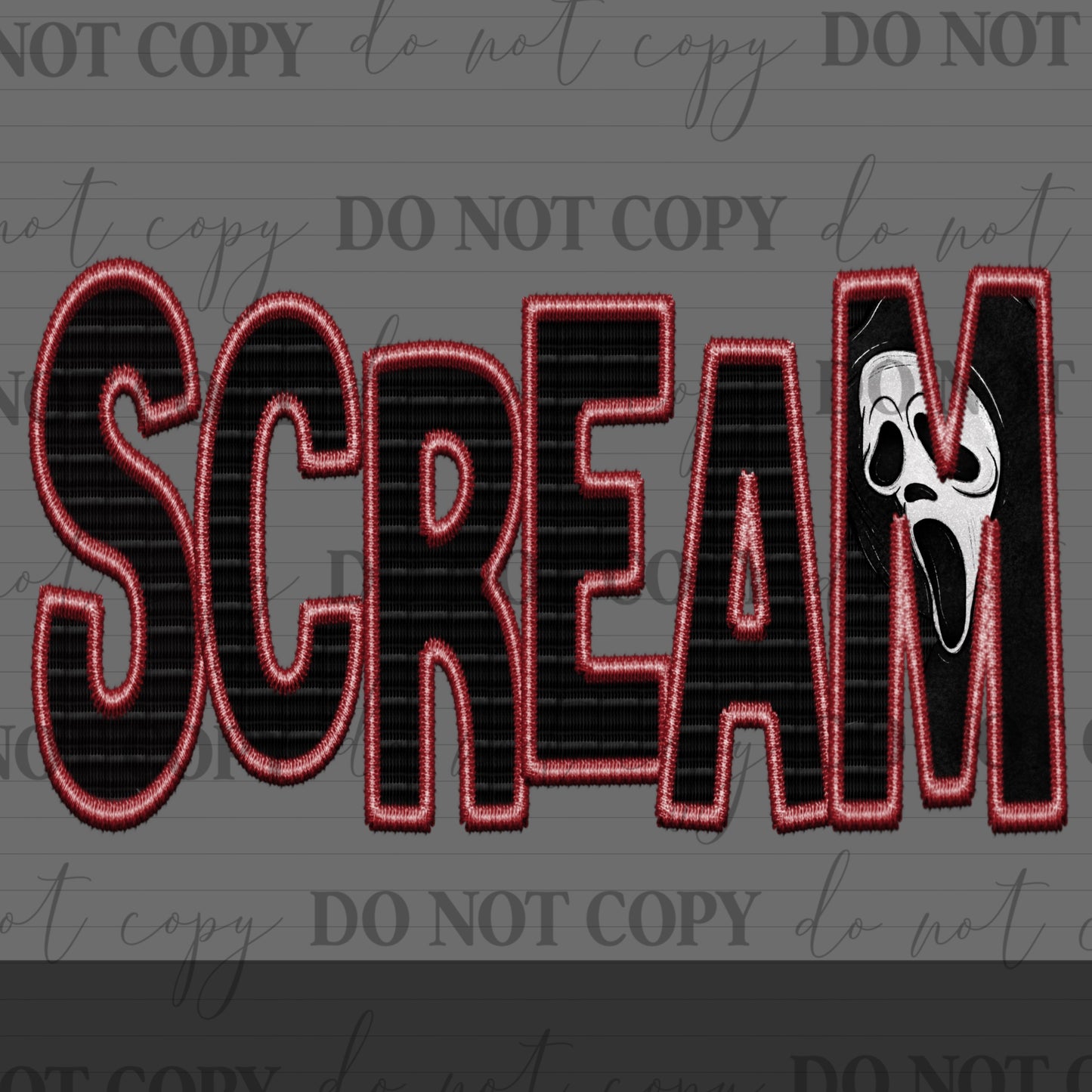 SCREAM FREEBIE : PNG