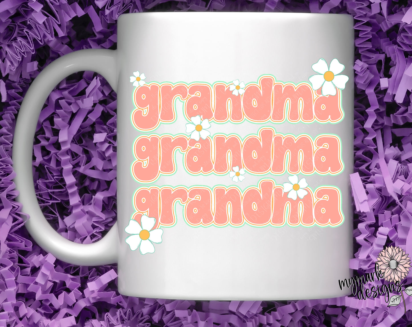 Springtime Retro Grandma PNG