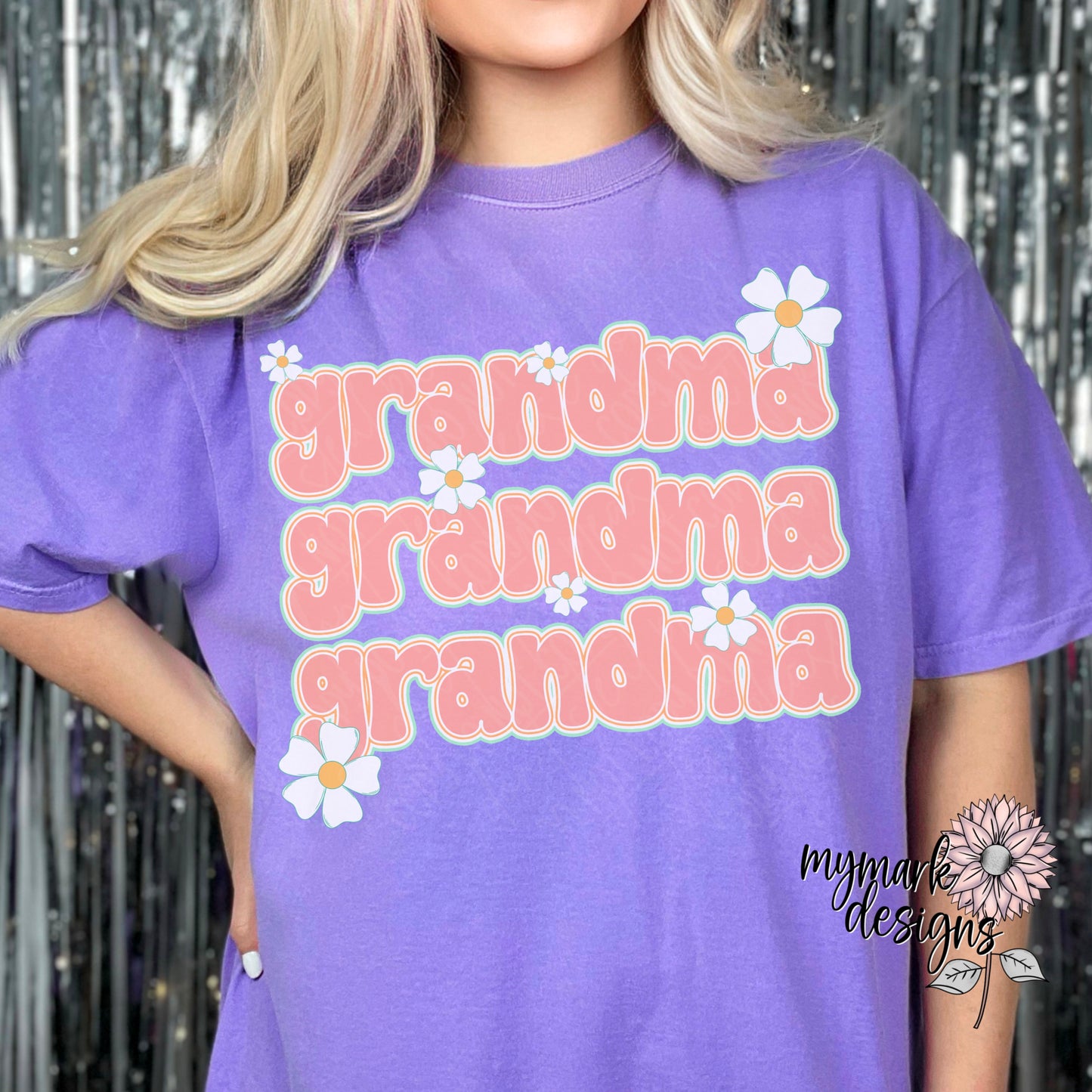 Springtime Retro Grandma PNG